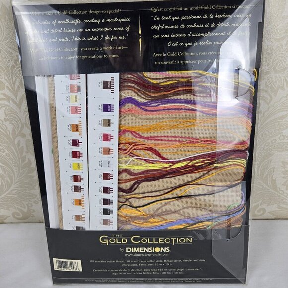 Dimensions "Midnight Dance" 11" x 15" Counted Cross Stitch Kit NWT - Picture 6 of 9